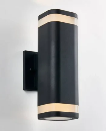 Artika Outdoor / Indoor Mettle Sconce Light in Black