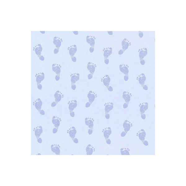AS Creation Little Stars Blue Baby Feet Wallpaper Toyroom Nursery Paste The Wall