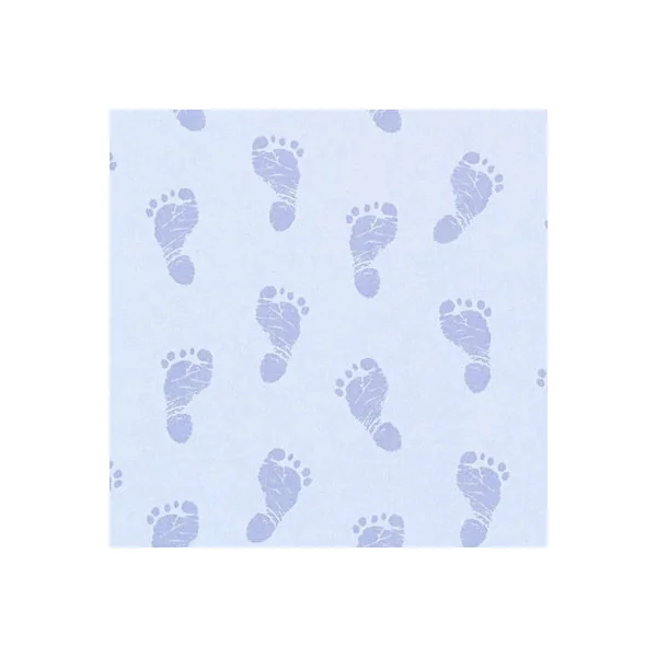 AS Creation Little Stars Blue Baby Feet Wallpaper Toyroom Nursery Paste The Wall