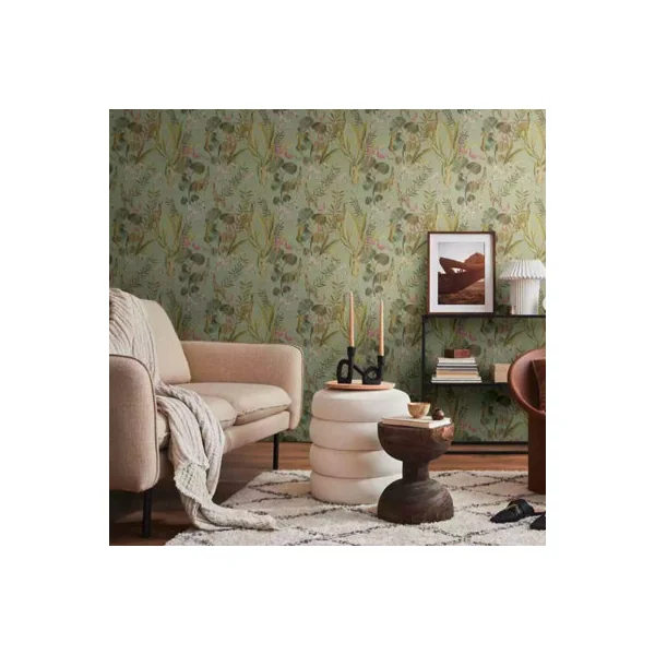 AS Creation Safari Animals Green Wallpaper Dense Jungle Paste The Wall Vinyl