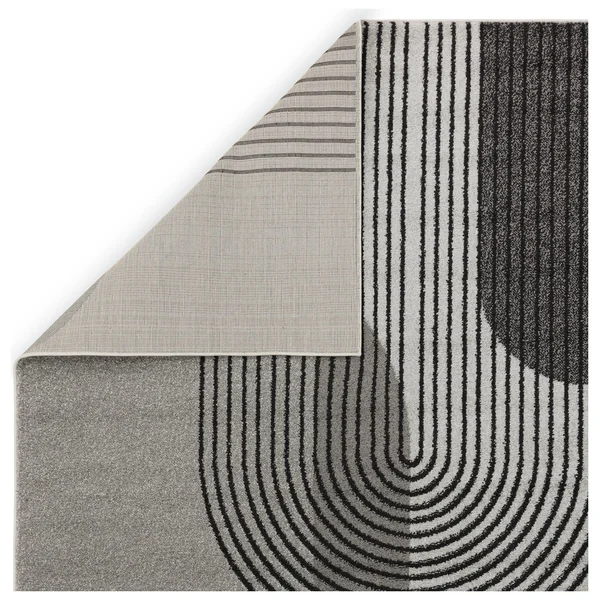 Asiatic Muse Retro Grey Rug - 80x150cm