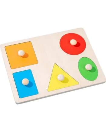 Association Company Quick Shape, Puzzle Shapes - Block Gift | Shapes Sorter Preschool Education