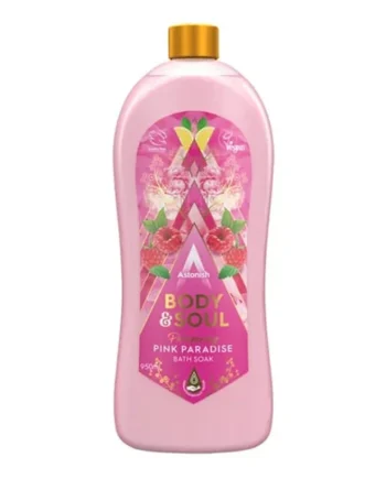 Astonish Body & Soul Pampering Pink Paradise Bath Soak 750ml
