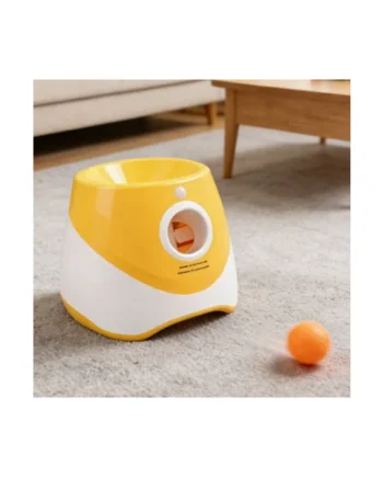 Automatic Dog Ball Launcher & Thrower - Interactive Pet Play with Adjustable Distance