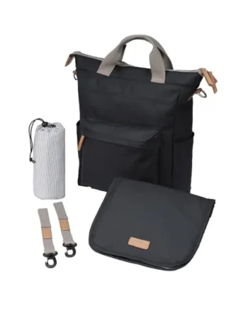 baba bing Unisex Multi-Functional Changing Bag - Waterproof Baby Changing Bags | Convertible Changing Bag Backpack, Tote, Over the Shoulder | Stylish Nappy Bags