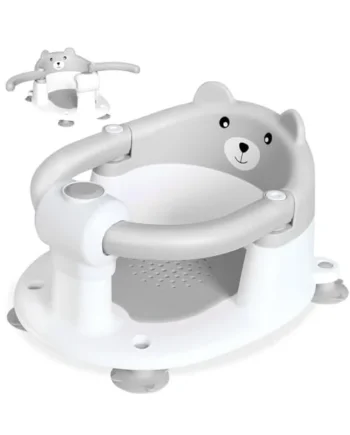 Baby Bath Seat for Babies 6 Months Plus, Toddler Bath Seats for Infant & Newborn, Baby Sit Up Chair with 4 Non-Slip Suction Cups