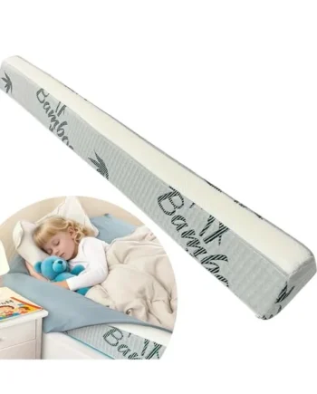 Baby Bed Bumpers for Toddlers | Foam Bed Guard Rail for Kids Bed Twin Full Queen King Size Bed, 1 Pack