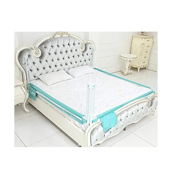 Baby Bedrail Bed Guard Bumper, Anti-Fall Children's Bed Rail Vertical Lift Crib Guardrail, For Toddler Twin Bed Queen Bed,Gray,120cm*68cm