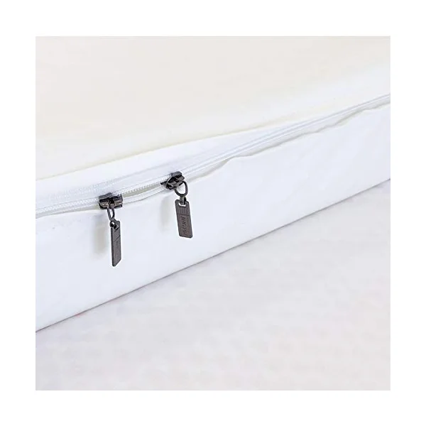 Baby Bedrail Bed Guard Bumper, Memory Foam Anti-Fall Washable Bed Rail for Toddlers Bedrail Guard, Soft For Kids Child,gray,50cm*30cm