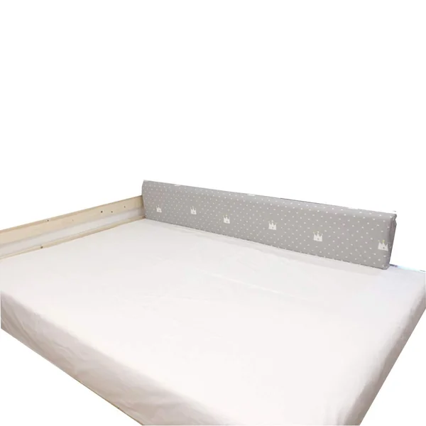 Baby Bedrail Bed Guard Bumper, Memory Foam Anti-Fall Washable Bed Rail for Toddlers Bedrail Guard, Soft For Kids Child,gray,50cm*30cm