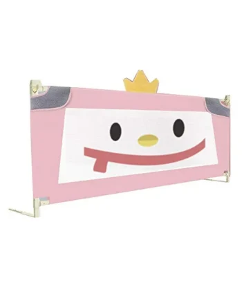 Baby Bedrail Bed Guard Bumper, Vertical Lifting Kids Bed Rail Bed Baby Bed Rail Guard, For Kids Twin Bed Queen Bed 1Pack,Pink,200cm*72cm
