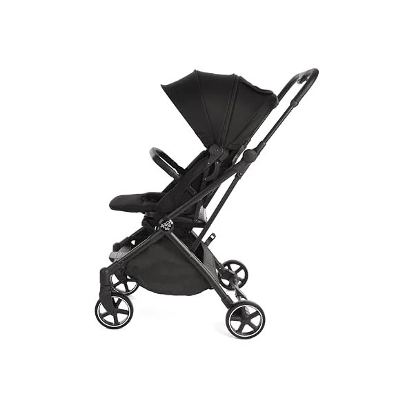 Baby Birds Owl 360° Pushchair, Rotating Seat, Parent Facing Pram, One-Hand Self-Standing Compact Fold, Newborn to 22kg, Raincover and Travel Bag Included