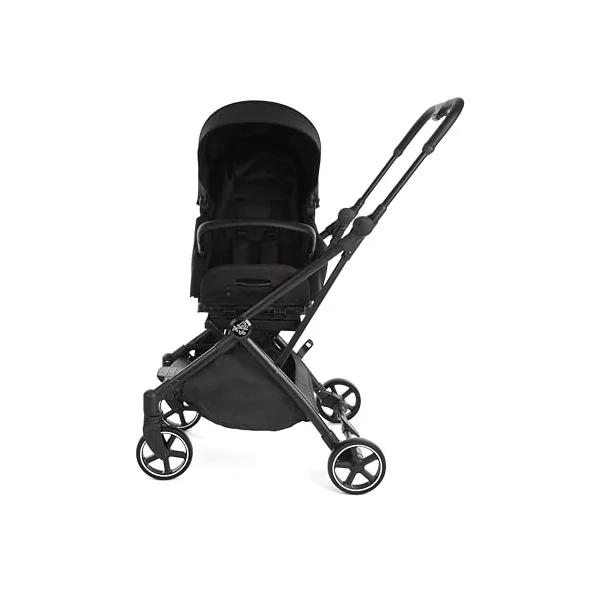 Baby Birds Owl 360° Pushchair, Rotating Seat, Parent Facing Pram, One-Hand Self-Standing Compact Fold, Newborn to 22kg, Raincover and Travel Bag Included