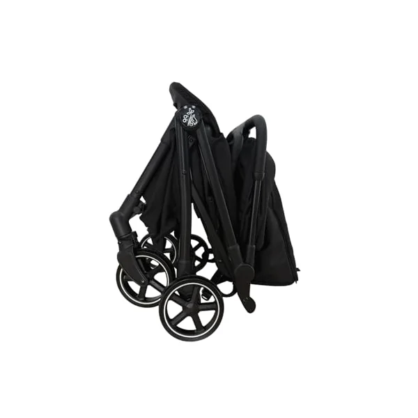 Baby Birds Owl 360° Pushchair, Rotating Seat, Parent Facing Pram, One-Hand Self-Standing Compact Fold, Newborn to 22kg, Raincover and Travel Bag Included