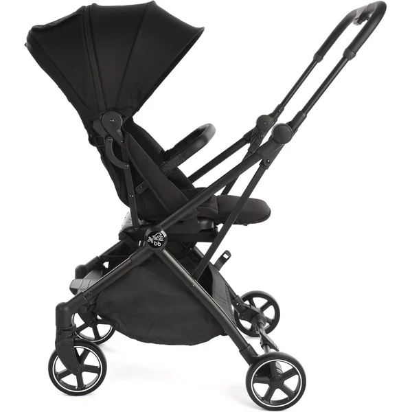Baby Birds Owl 360° Pushchair, Rotating Seat, Parent Facing Pram, One-Hand Self-Standing Compact Fold, Newborn to 22kg, Raincover and Travel Bag Included