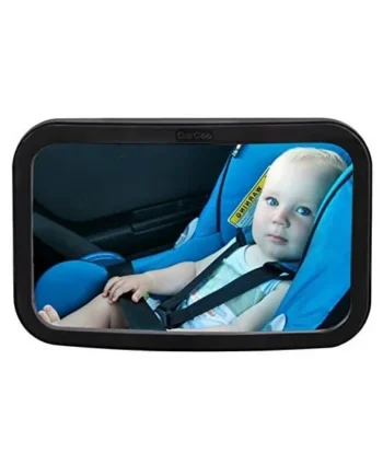 Baby Car Mirror by CarCoo - baby back seat mirror rear facing, best car seat convex mirror for baby view