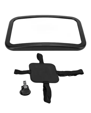 Baby Car Mirror, Car Seat Mirror Rear Facing Interior Baby Care 360° Rotatable Shatterproof Clear View for Trucks SUVs