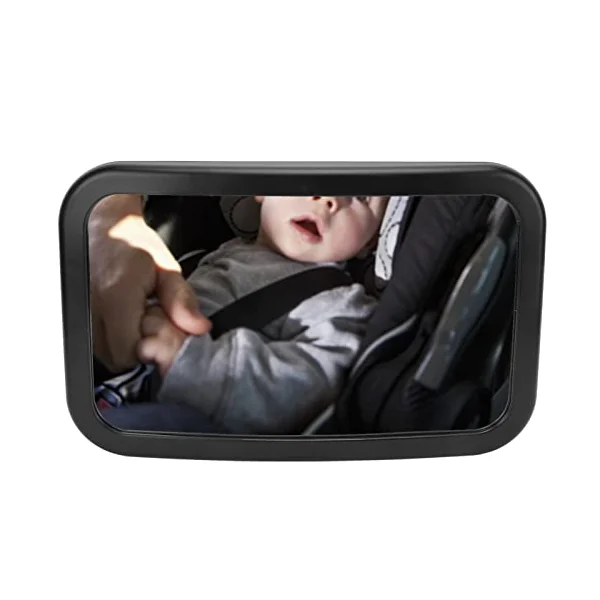 Baby Car Mirror, Car Seat Mirror Rear Facing Interior Baby Care 360° Rotatable Shatterproof Clear View for Trucks SUVs