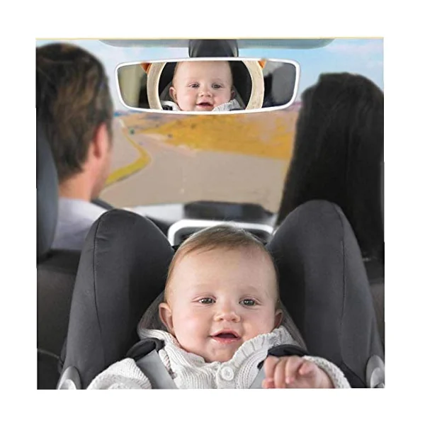 Baby Car Mirror for Back Seat Baby Car Seat Mirror Baby Rear View Mirror to See Rear Facing Infants Babies Kids and Child
