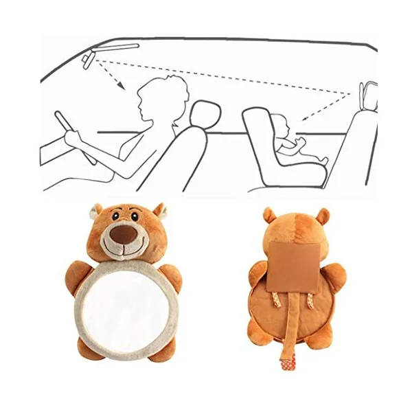 Baby Car Mirror for Back Seat Baby Car Seat Mirror Baby Rear View Mirror to See Rear Facing Infants Babies Kids and Child