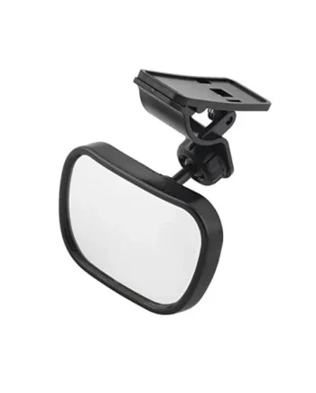 Baby Car Mirror, Monitor Infant Child Mirror for Rear Facing Car Seat with Wide Clear View - Safety Shatterproof Rearview Mirror Adjustable Acrylic 360° for Back Seat(black)