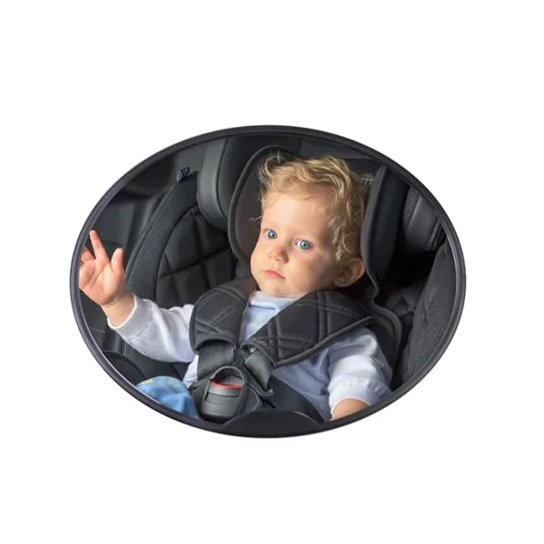 Baby Car Rear Facing,360 Degree Rotation Wide View Shatterproof Car for Baby - Adjustable Rear Facing Car Seat Mirrors for Toddler
