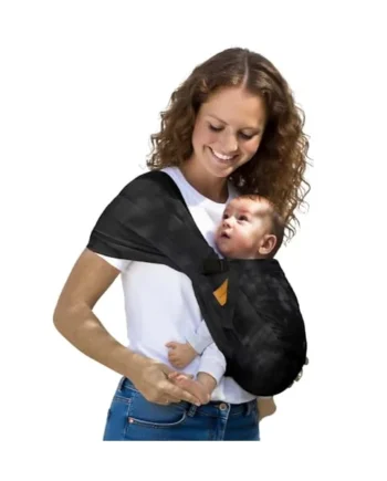 Baby Carrier Sling Newborn to Toddler Carrier - Ergonomic Hip Carrier & Baby Carrier in Premium Breathable Mesh, Summer Baby Carrier with Hip Seat, Cooling & Non-Slip, 0-36 Months