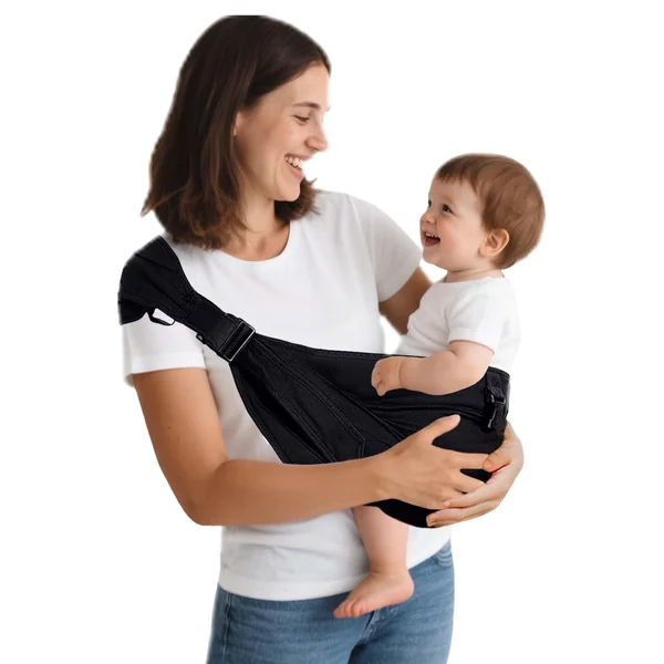 Baby Carrier Sling Newborn to Toddler Carrier,Side Toddler Carrier with Extra Wide Cozy Strap, Adjustable Ergonomic Baby Carrier for 0-36 Months,Breathable Summer Baby Wearing
