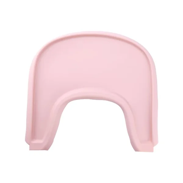 Baby Dinning Chair Mat Soft Silicone Dining Placemat Solid Washable Highchair Cushion Tray Pad for High Chairs Portable Silicone Mat for Baby High Chair