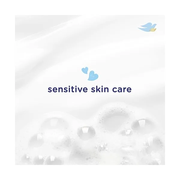 Baby Dove Sensitive Skin Care Baby Wipes, Rich Moisture - Soft Cleansing, Moisturising & Gentle Wet Tissue for Newborns & Infants, Perfect for Nursery & Travel Essentials, Resealable - Pack of 6