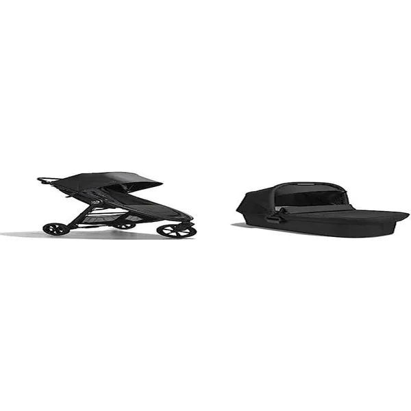 Baby Jogger City Mini GT2 All-Terrain Pushchair with Carry Cot | Opulent Black