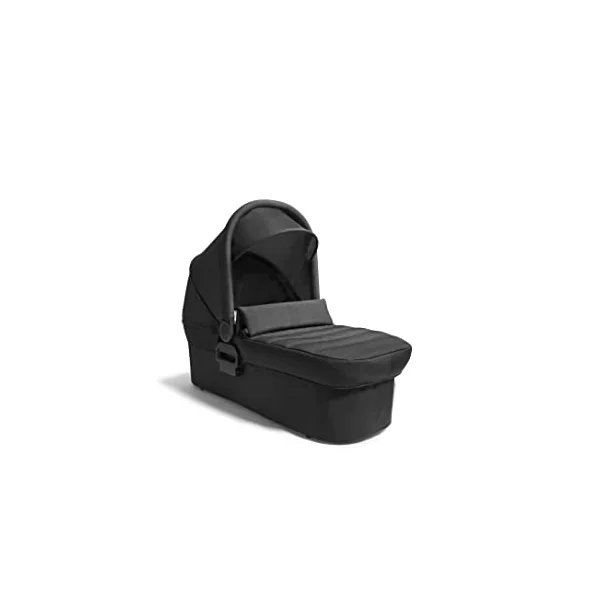 Baby Jogger City Mini GT2 Double All-Terrain Pushchair| with Infant Carrycot, Belly Bar and Weather Shield Rain Cover | Opulent Black
