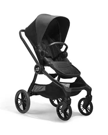 Baby Jogger City Sights Compact Reversible Stroller | Foldable, Lightweight Pushchair | Belly Bar Included | Rich Black