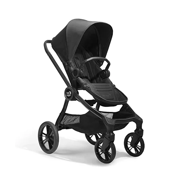 Baby Jogger City Sights Compact Reversible Stroller | Foldable, Lightweight Pushchair | Belly Bar Included | Rich Black