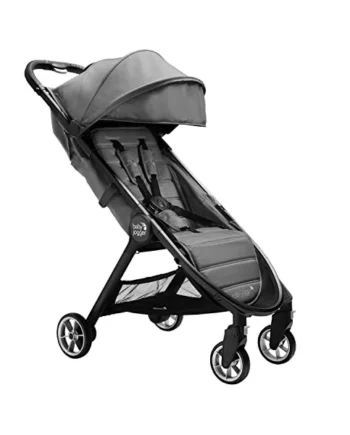 Baby Jogger City Tour 2 Travel Stroller | Ultra-Lightweight, Foldable & Compact Pushchair Buggy | Shadow Grey