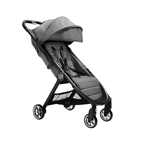 Baby Jogger City Tour 2 Travel Stroller | Ultra-Lightweight, Foldable & Compact Pushchair Buggy | Shadow Grey