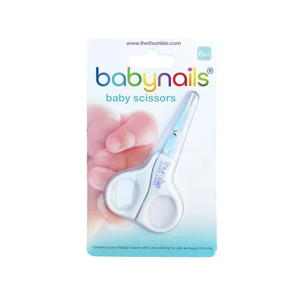 Baby Nails® Baby Scissors White