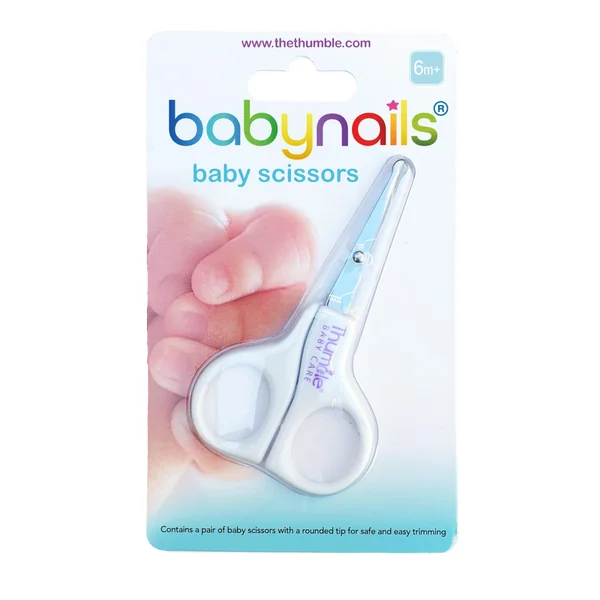 Baby Nails® Baby Scissors White