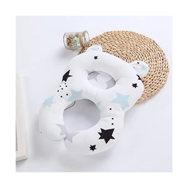 Baby Pillow Against Flat Head Infant Pillow for Newborn Baby Flat Head Children Car Seat Support