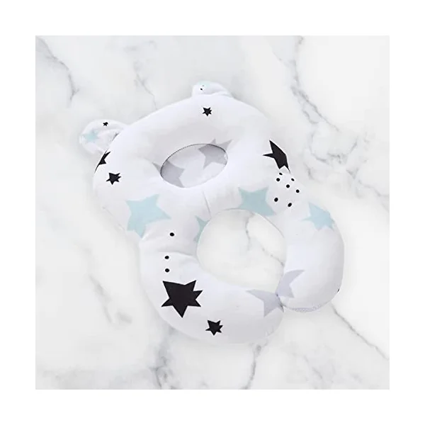 Baby Pillow Against Flat Head Infant Pillow for Newborn Baby Flat Head Children Car Seat Support