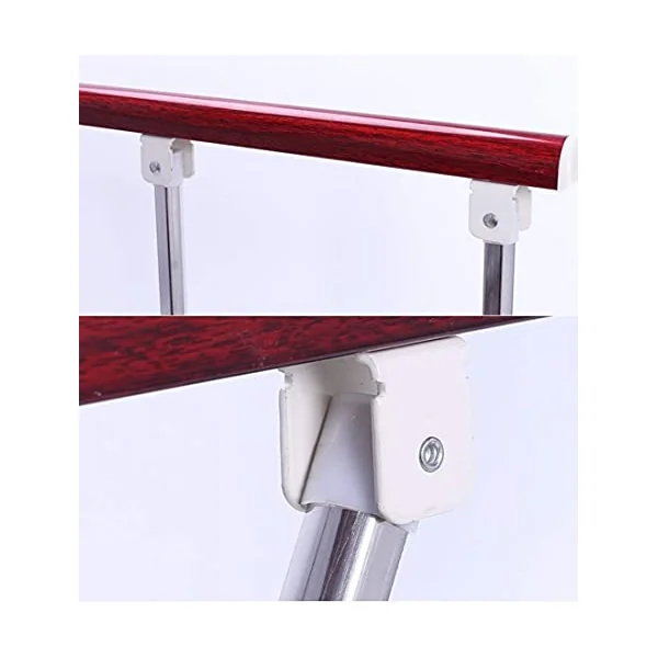 Baby Playpen Bed Rail Guard Safety Guardrail Disabled Compact Stainless Steel Bedside Handrail Easy to Assemble Toy (Size : 96x40cm)