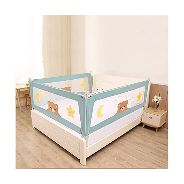 Baby Playpen Bed Rails for Toddlers Extra Long Baby Bed Rail Guard for Kids Twin Double Full Size Queen Anti-collision Anti-drop Toy