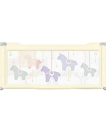 Baby Playpen Children's Anti-Drop Safety Assisting Rails Vertical Lifting Bed Rail Guard with Storage Bag for Most Bed Net Cloth Removable And Washable Anti-collision Anti-drop Toy
