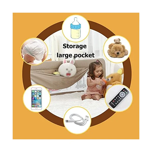 Baby Playpen Kids Bed Rails, Baby Safety Bed Rail Height Adjustable Bumper Guard for Kids Child Toddlers Toy (Size : 180cm(70.9in))