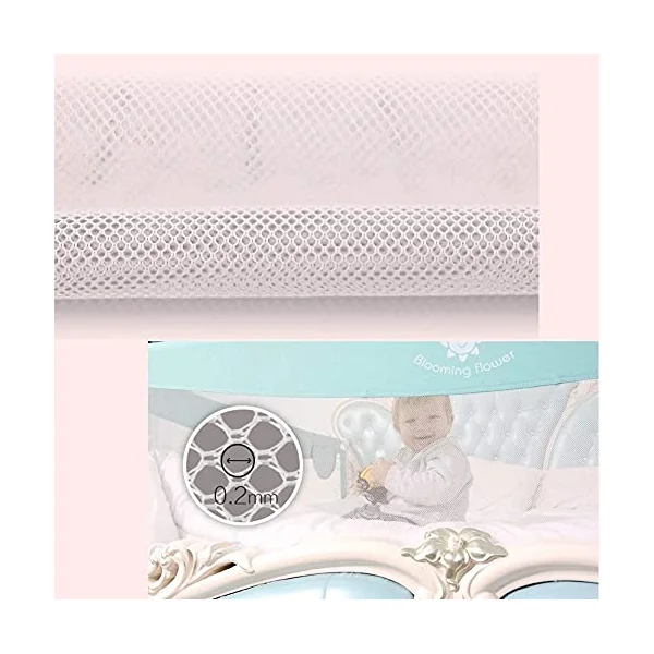 Baby Playpen Safety Guardrail Bed Support Rail Safety Cot Bed Vertical Lift Extra Long Guard for Toddlers Toy (Size : 150cm)
