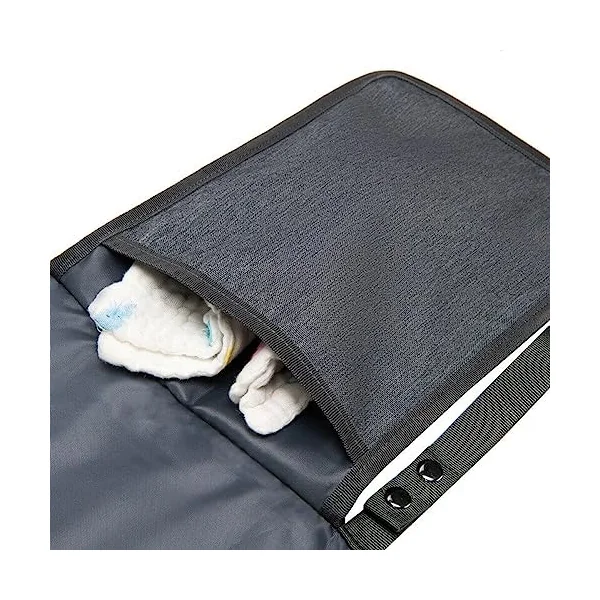 Baby Portable Changing Mats Waterproof Foldable Diaper Pad Travel Nappy Change Mat with Pockets for Home Outside