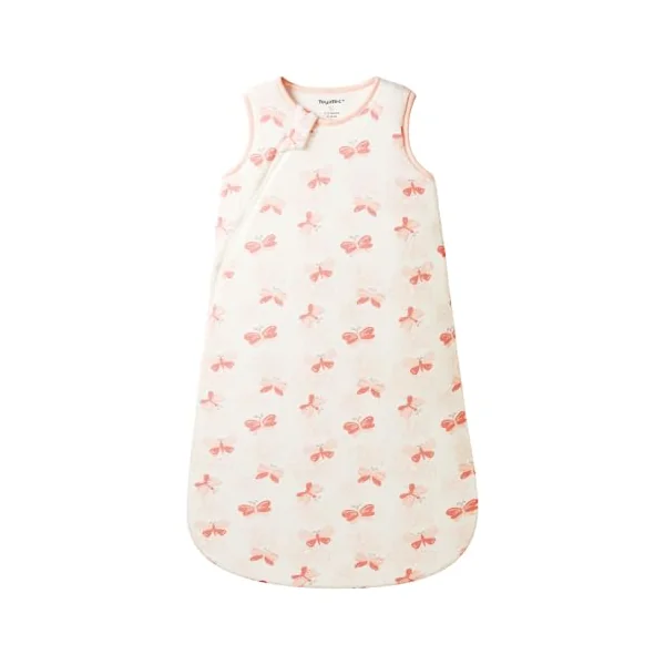 Baby Sleeping Bag 2.5 Tog Super soft Rayon Made from Bamboo,Baby's Bamboo fiber Sleeping Bag Autumn Winter Sleeping Blanket(Pink,M)