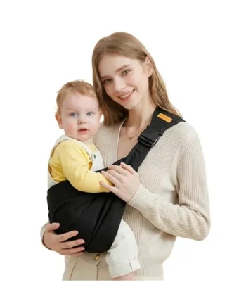 Baby Sling Carrier, Toddler Carrier with Adjustable Shoulder Straps | Half Wrapped Toddler Sling Carrier, Adjustable Shoulder Straps, Portable and Foldable, Newborns to Children 3-36 Months
