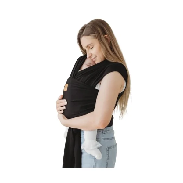 Baby Sling Wrap Newborn to Toddler Carrier, Stretchy Baby Wraps - Baby Sling Safety Tested, Hands-Free Baby Wrap Carrier, Newborn Sling - Baby Carrier