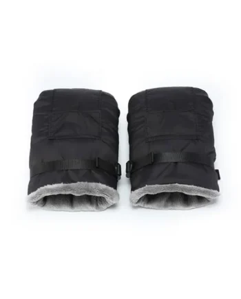 Baby Strollers Hand Muffs Soft Thick Fleece Lined Hand Warmer Windproof Comfortable Pushchair Gloves for Winter Comfort